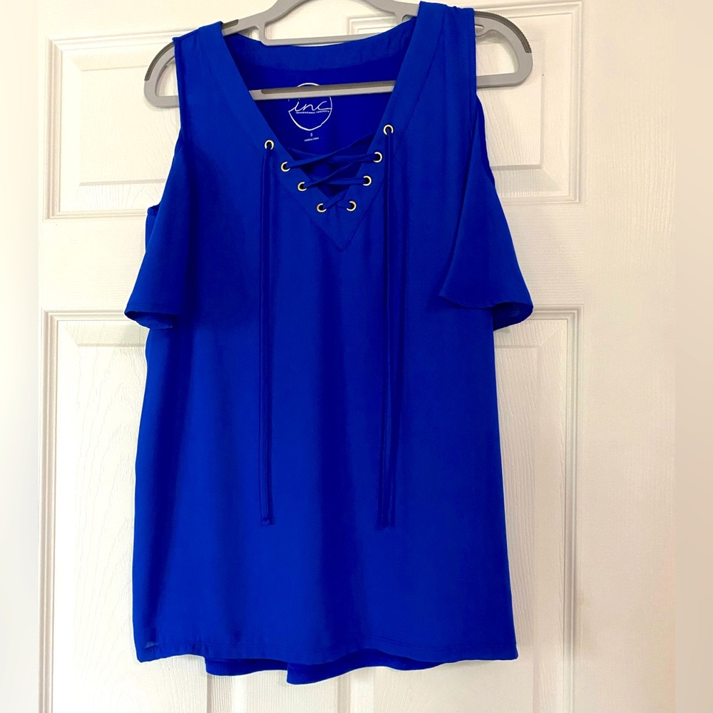 INC sleeveless top